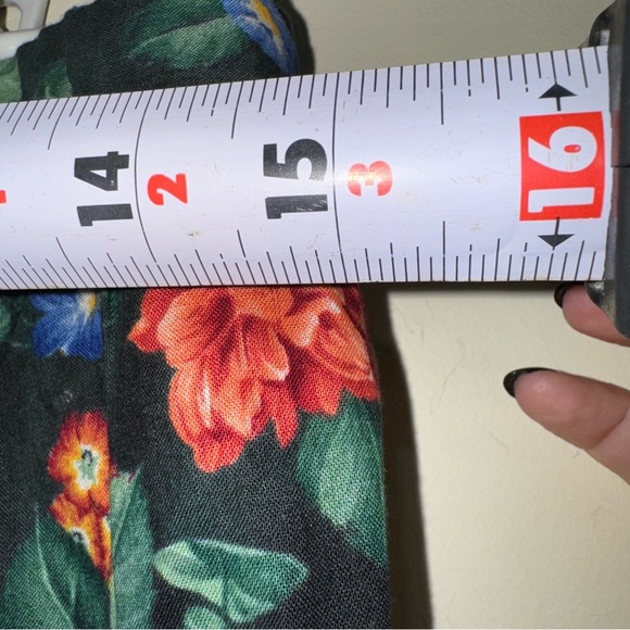 Women’s Vintage Homemade Cottagecore Grandma Floral Midi Length Flowy Skirt NEW - Picture 11 of 13